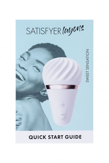 Белый вибромассажер Satisfyer Little Wand